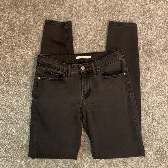 Levi's Denim - [Levi’s] Black Stretchy Skinny Jeans - Size 28